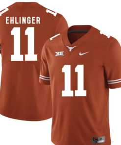 Texas Longhorns 11 Sam Ehlinger Orange NCAA Jersey