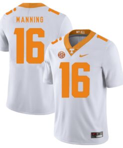 Tennessee Volunteers 16 Peyton Manning White NCAA Jersey