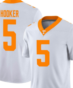 Tennessee Volunteers #5 Hendon Hooker White NCAA jersey