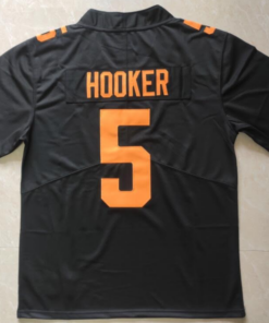 Tennessee Volunteers #5 Hendon Hooker Gray NCAA jersey