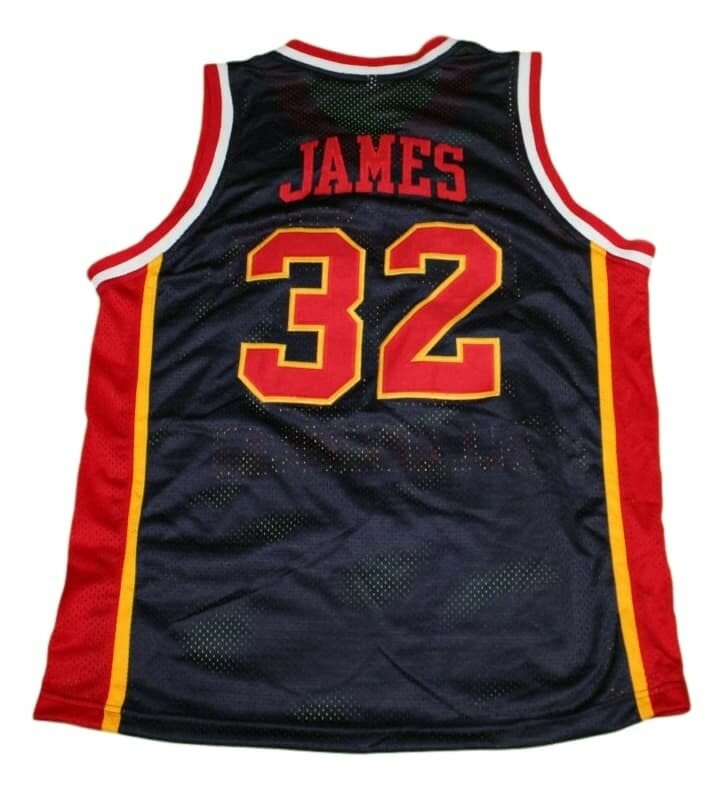 Lebron James #32 McDonalds All American Basketball Jersey Black