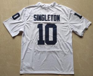 Nicholas Singleton Jersey #10 Penn State Nittany Lions College Football White