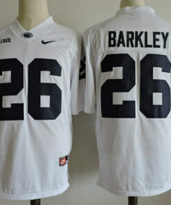 Saquon Barkley Penn State Jersey #26 Football Jersey White