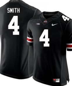 #4 Jeremiah Smith Black Embroidery Jersey